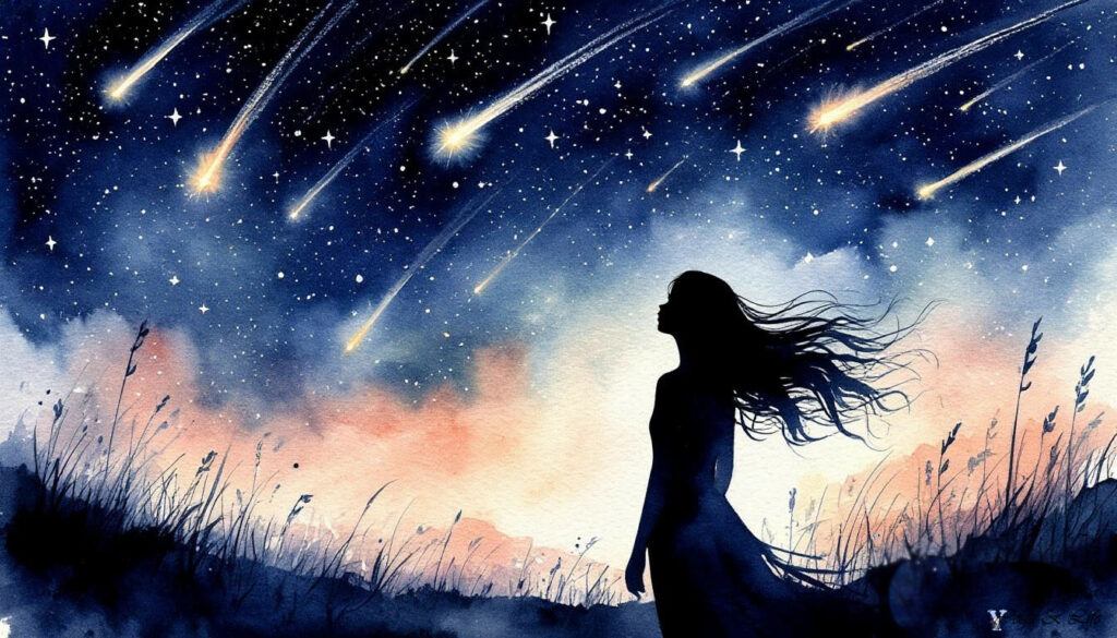 Perseid meteor shower